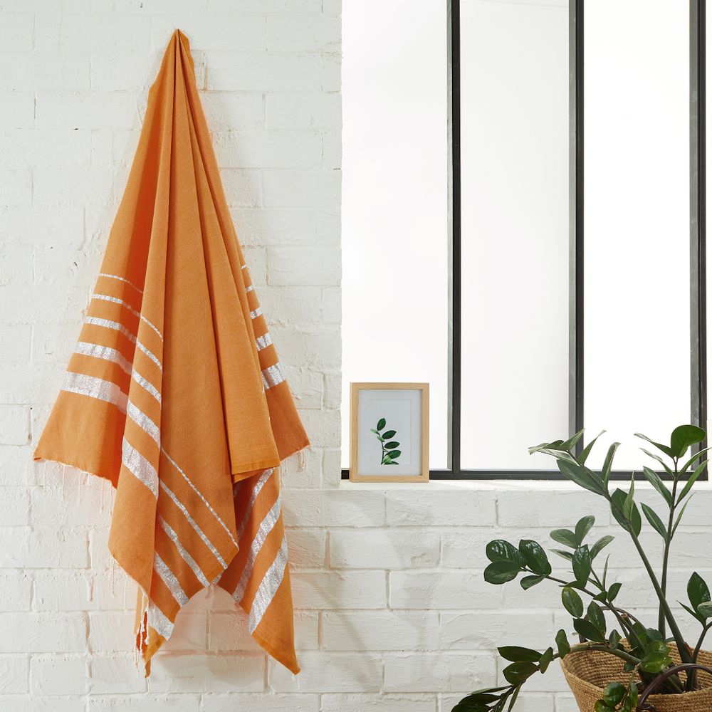 Other bath linens - Lurex recycled cotton fouta - BY FOUTAS