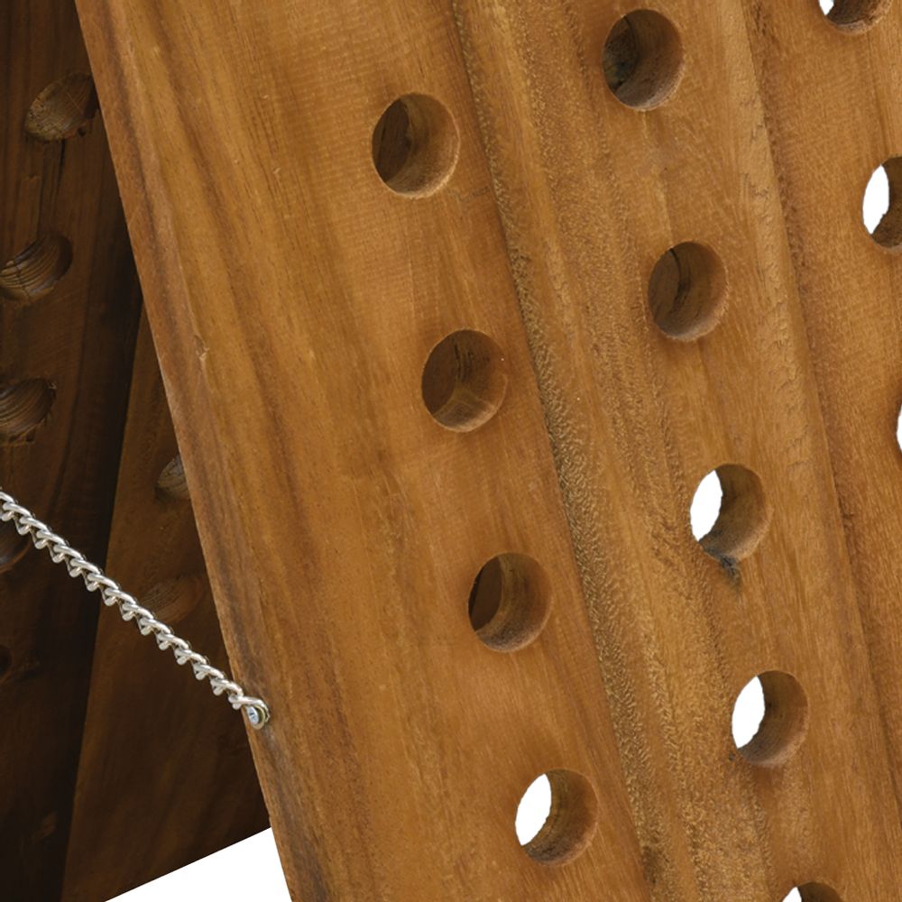 Wine accessories - Recycled wooden bottle rack - AUBRY GASPARD