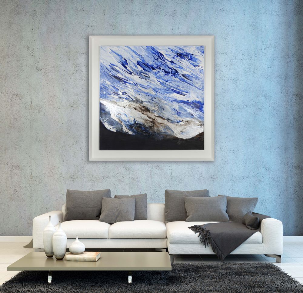 Paintings - GEODA ON SURFACE PAINTINGS - NOVOCUADRO ART COMPANY