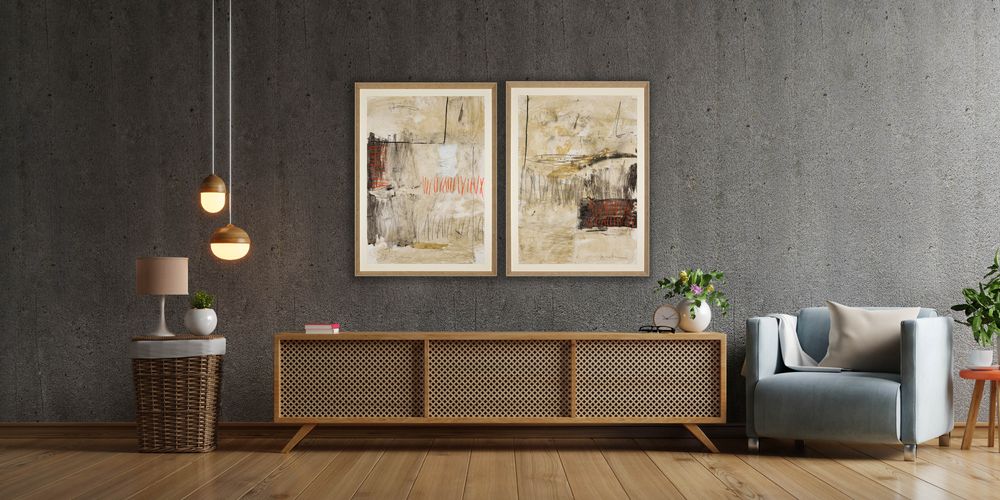 Tableaux - PEINTURE AFRIKA I & II - NOVOCUADRO ART COMPANY