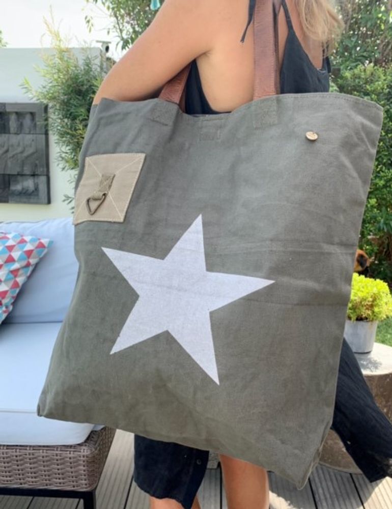Sacs et cabas - DAKOTA MORGAN Oversize Classic Tote - CASA NATURA