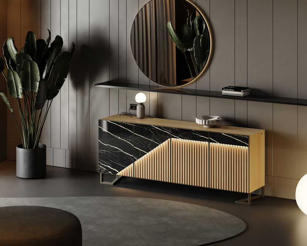 Buffets - Buffet Oblique Big - ZAGAS FURNITURE