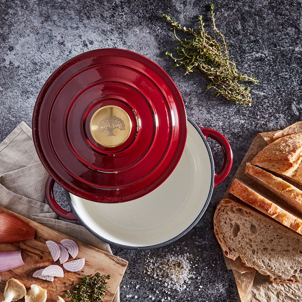 Faitouts - Cocotte ronde en fonte Barbary & Oak Foundry 24 cm - RKW LTD - BARBARY & OAK