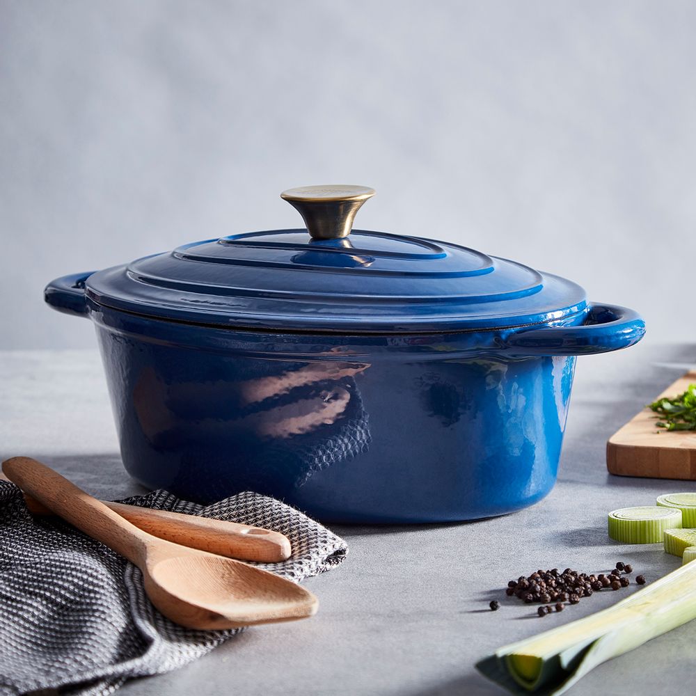Faitouts - Casserole ovale en fonte Barbary & Oak Foundry 29 cm - RKW LTD - BARBARY & OAK