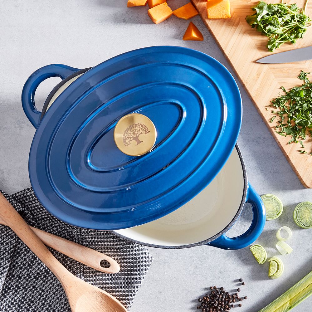 Faitouts - Casserole ovale en fonte Barbary & Oak Foundry 29 cm - RKW LTD - BARBARY & OAK