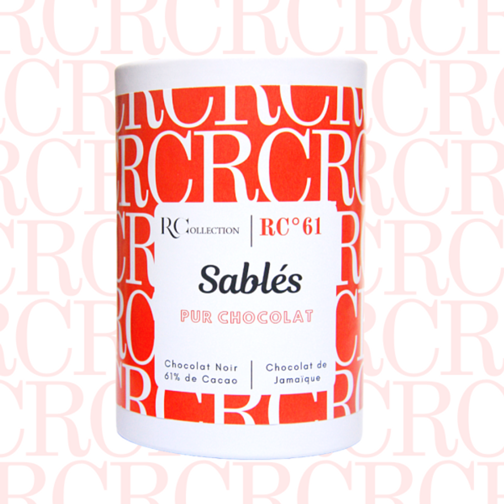 Biscuits - RC°61 Sablés Pur Chocolat - L'ATELIER DES CREATEURS