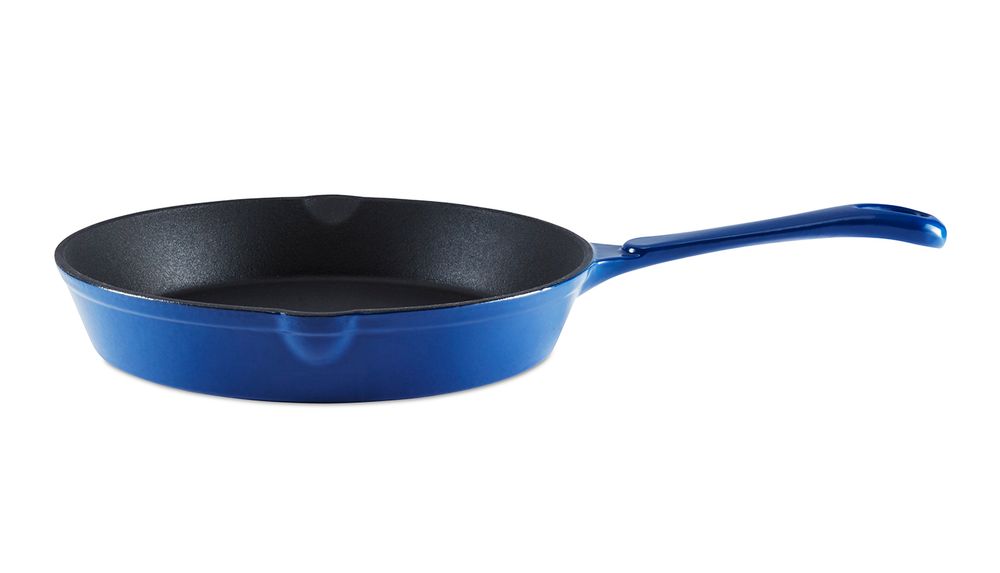 Frying pans - Barbary & Oak Foundry 26cm Round Cast Iron Fry Pan - RKW LTD - BARBARY & OAK