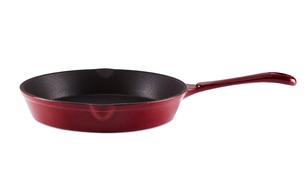 Frying pans - Barbary & Oak Foundry 26cm Round Cast Iron Fry Pan - RKW LTD - BARBARY & OAK