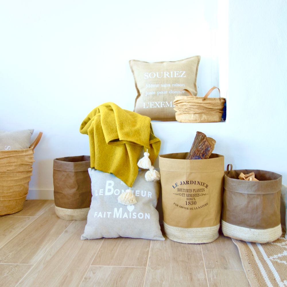 Coffrets et boîtes - Panier à Bois "Nature Durable" - ATELIER COSTÀ