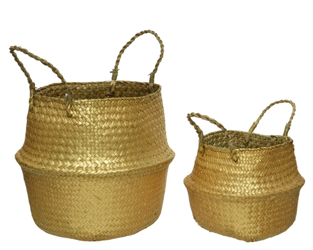 Objets de décoration - PANIER D'HERBE DE MER - PROFLOR