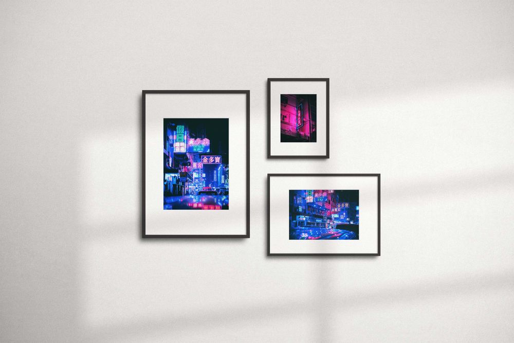 Poster - Collection HONG KONG NEON - DAVID & DAVID STUDIO