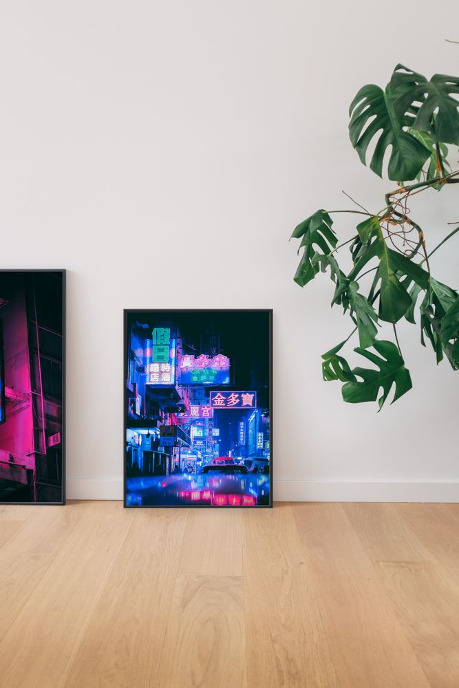 Poster - Collection HONG KONG NEON - DAVID & DAVID STUDIO