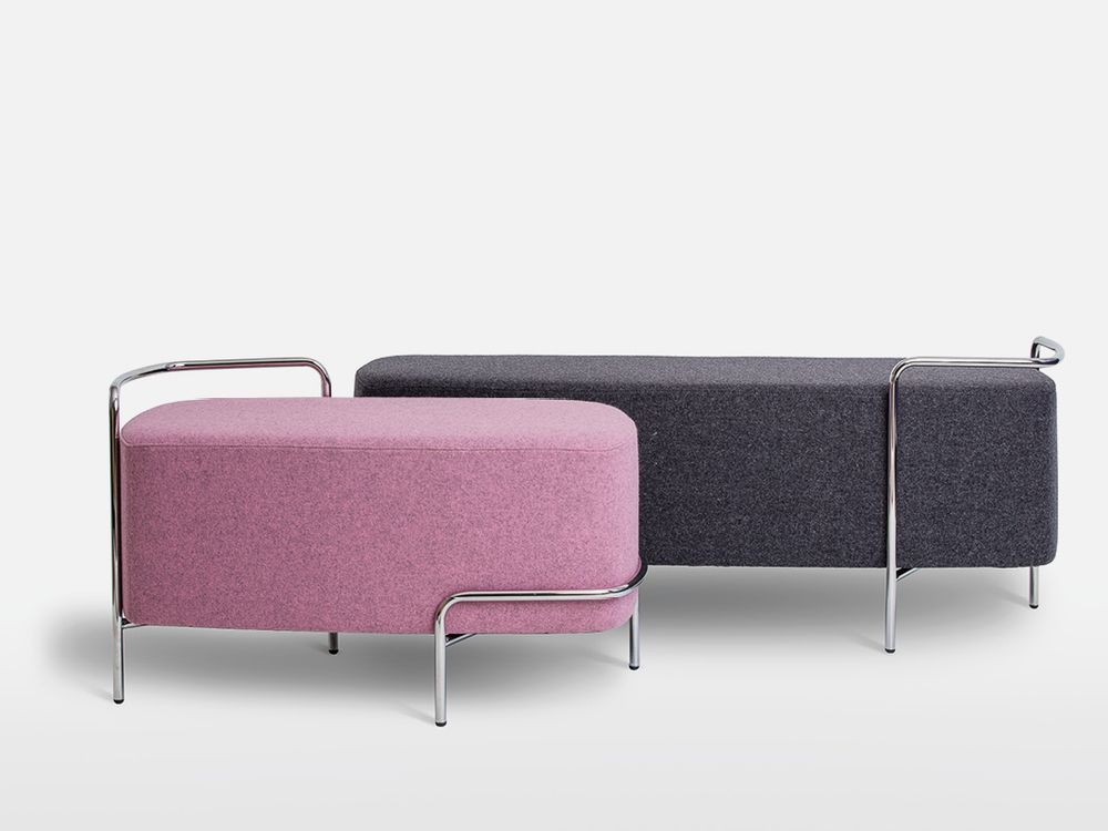 Banquettes pour collectivités - Banc PÉCHÉ - REAL PIEL RP®