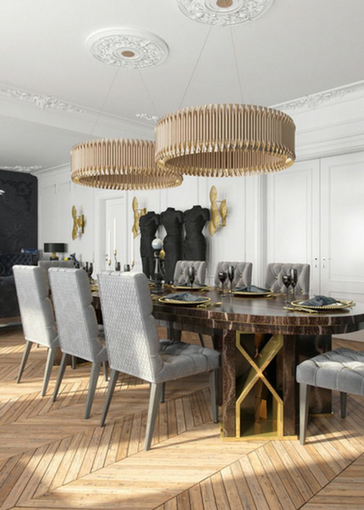 Hanging lights - Matheny Round | Suspension - DELIGHTFULL
