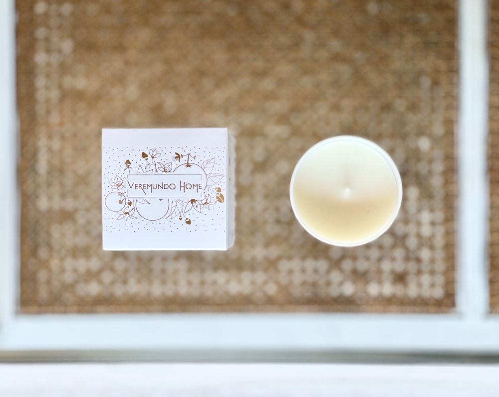 Decorative objects - Scented Candle White/Gold - Paris Collection - VEREMUNDO HOME