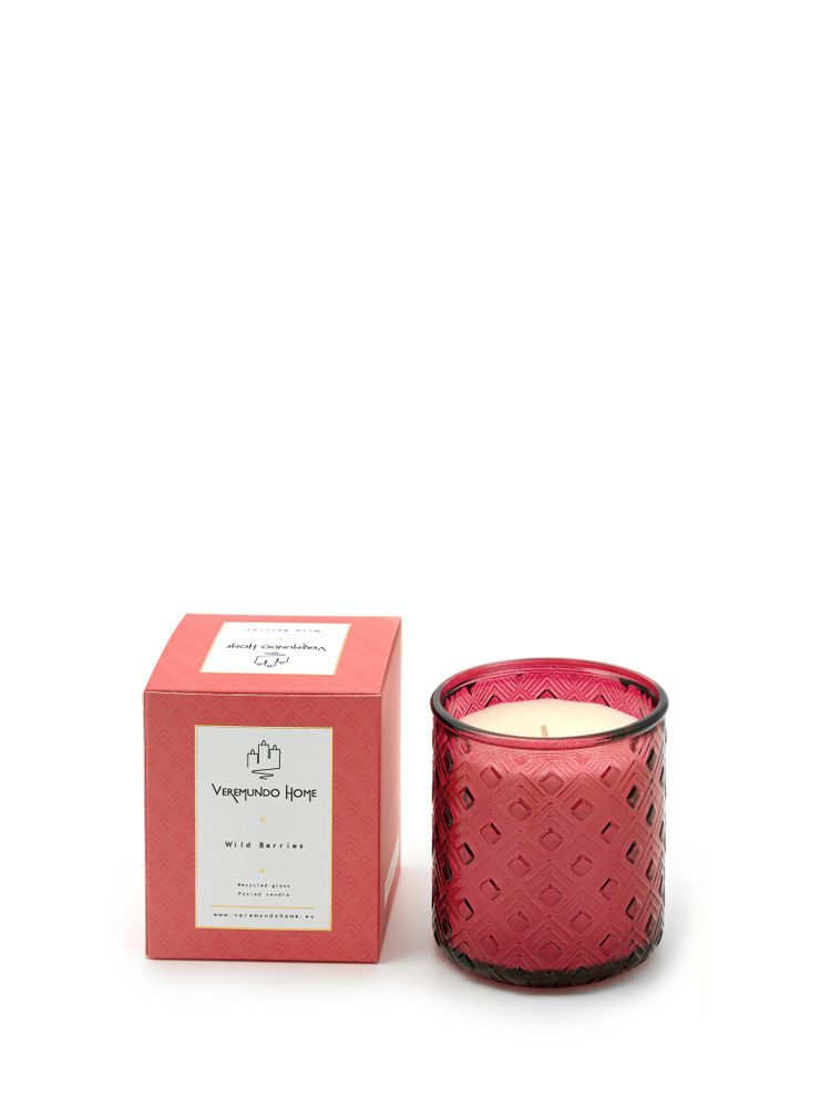 Decorative objects - Red Scented Candle - Organic Collection - VEREMUNDO HOME