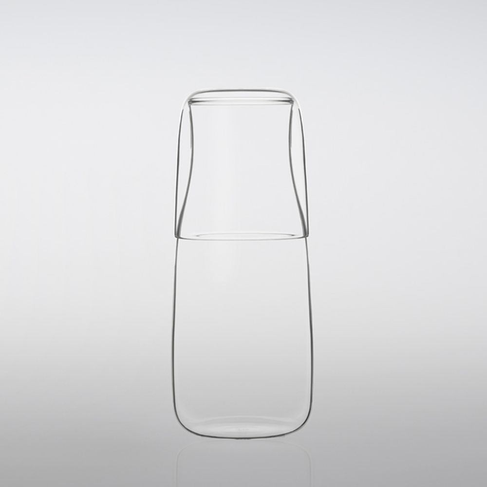 Carafes - Heat-resistant Water Pitcher with Cup Set 760 ml / 620 ml/ 380 ml - TG