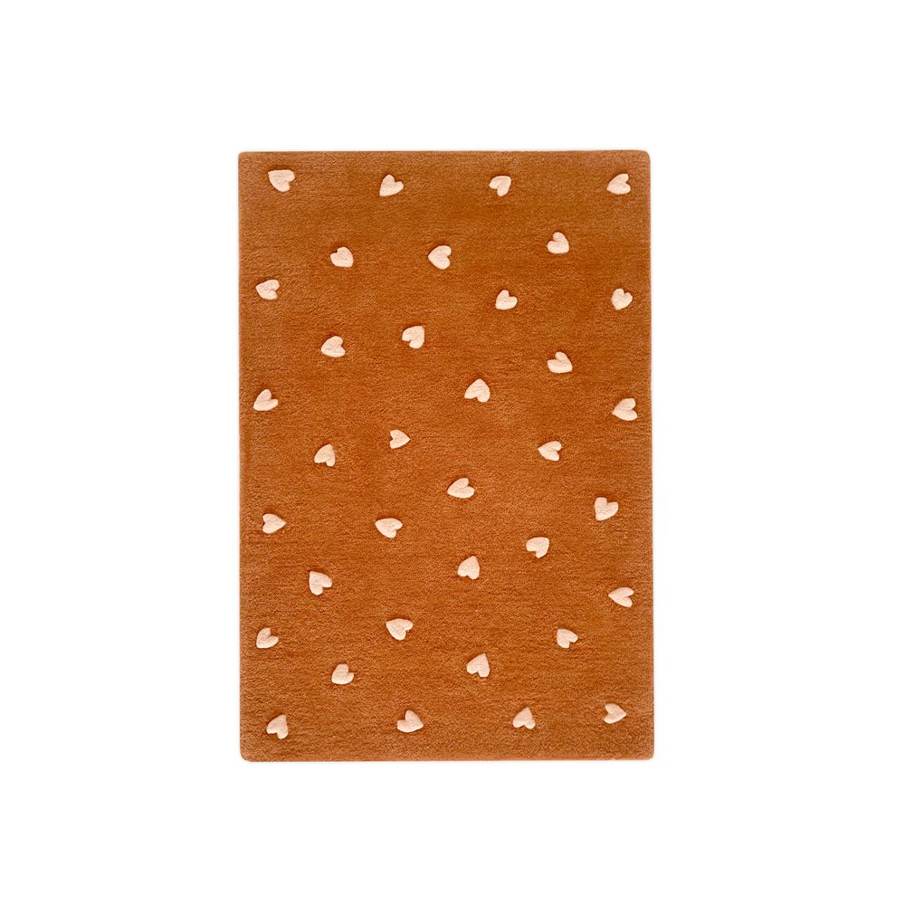 Bespoke carpets - Hearts Rug 80 x 120 cm - MAISON DEUX X TEUN ZWETS