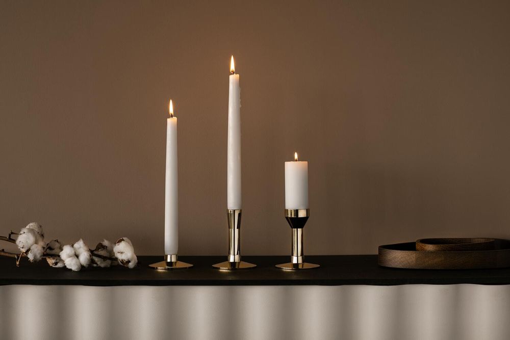 Objets personnalisables - LIND CURVE BOUGEOIRS MODULAIRES, CHROME - LIND DNA