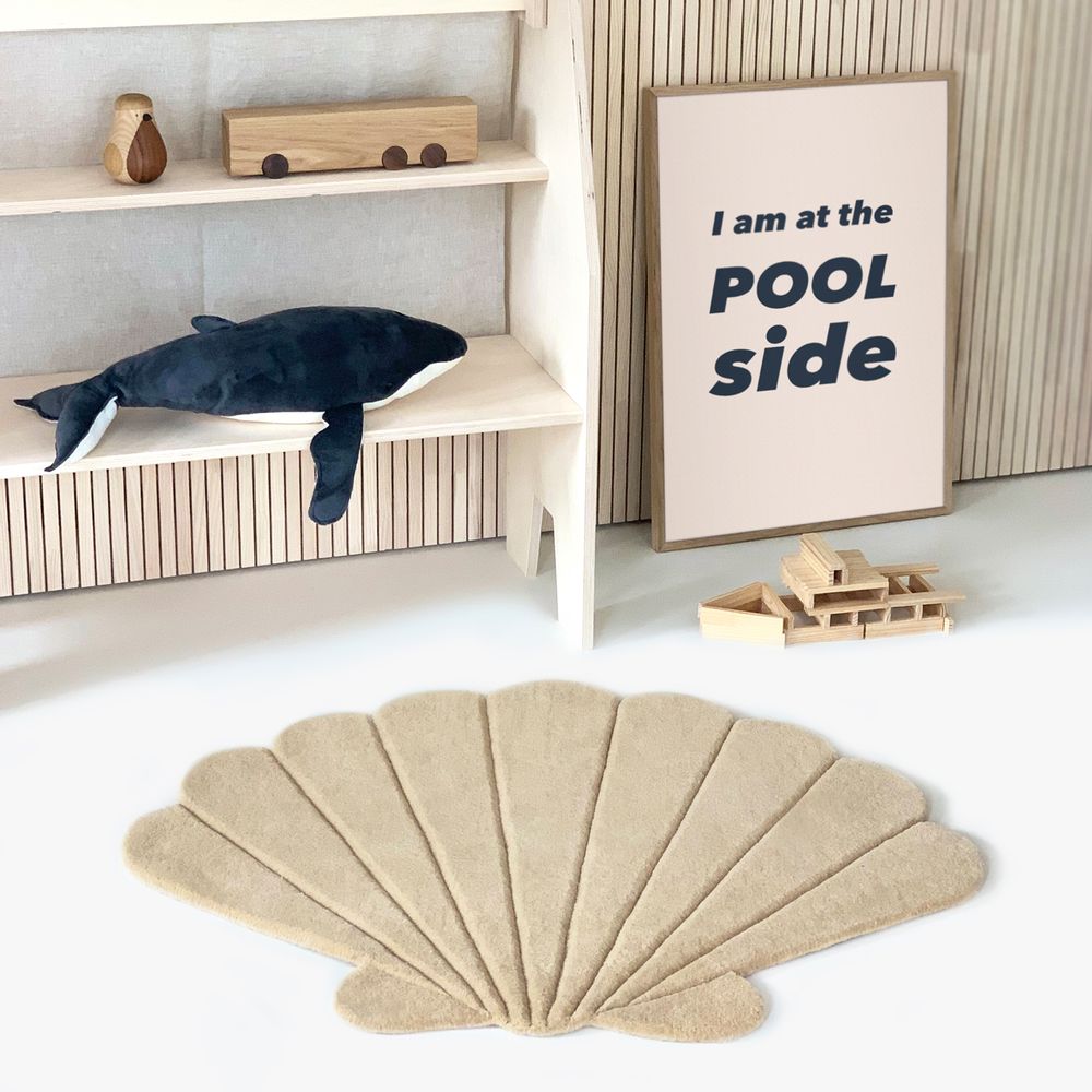 Tapis sur-mesure - Shell Rug Sand - MAISON DEUX X TEUN ZWETS
