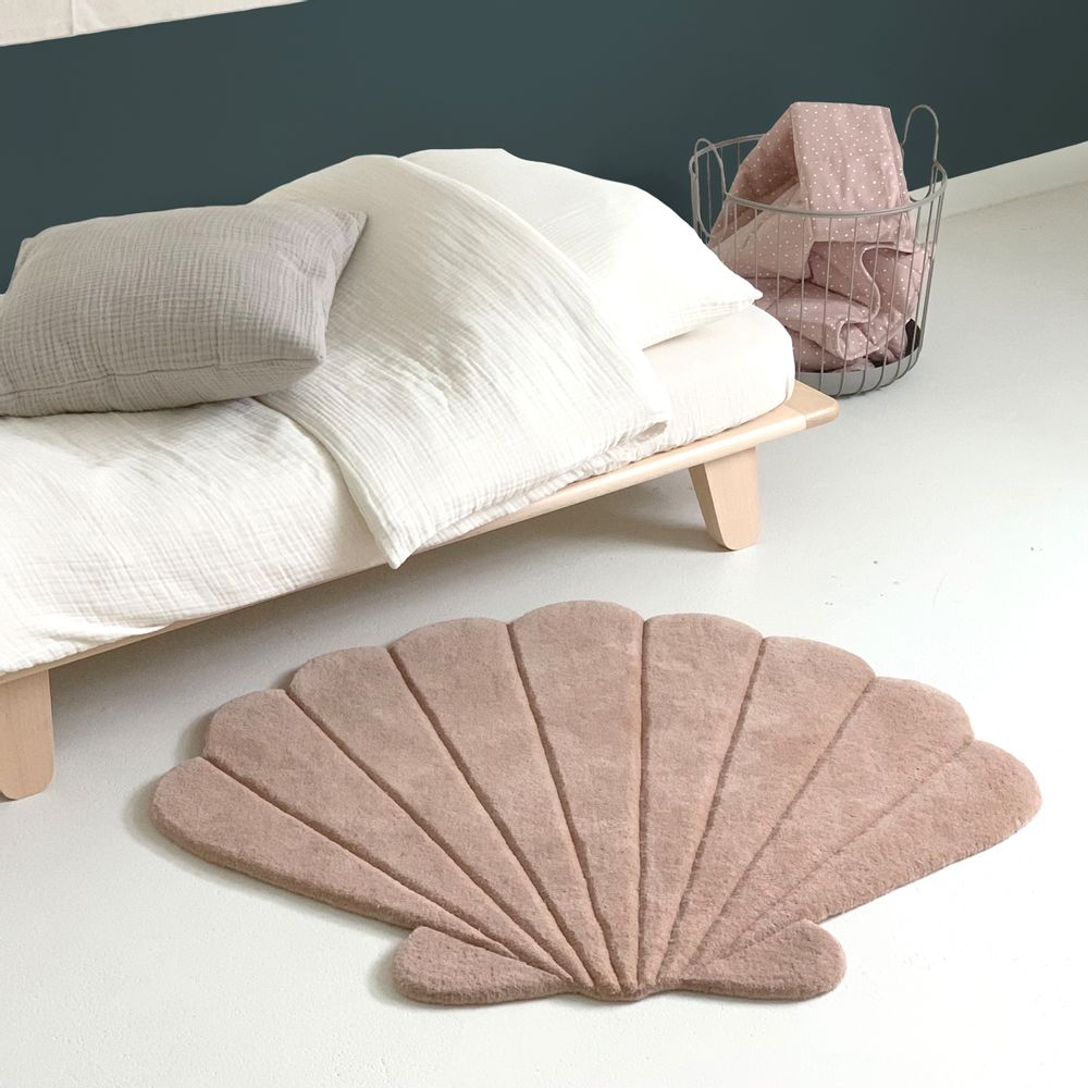Tapis sur-mesure - Tapis Coquillage Rose Dust - MAISON DEUX X TEUN ZWETS