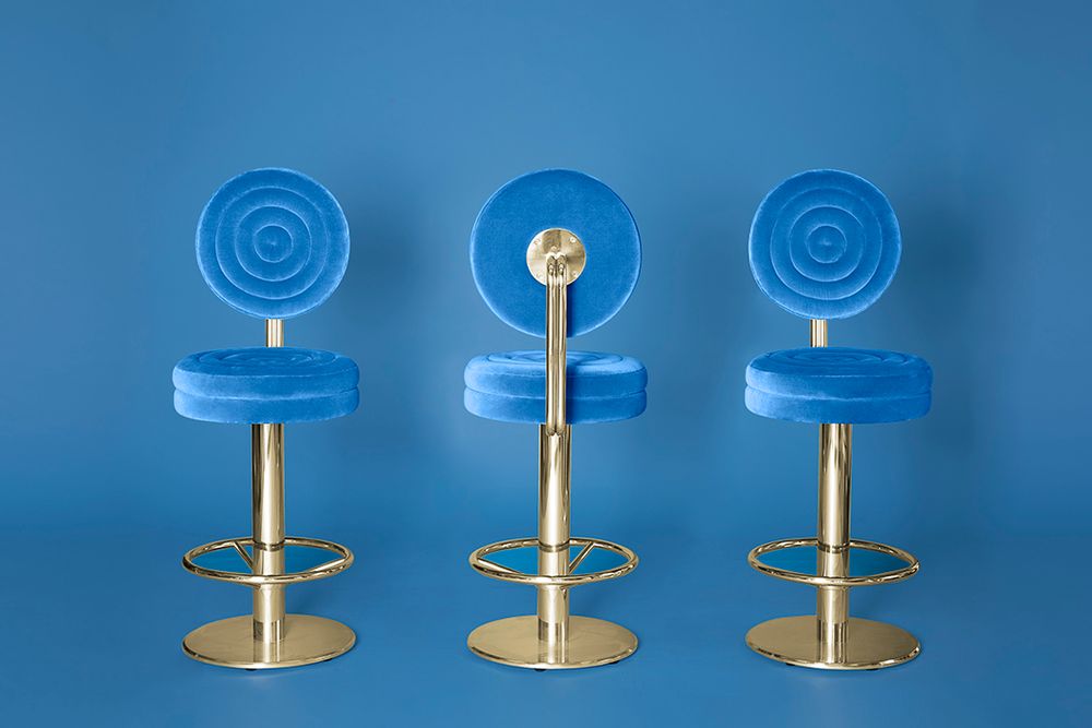 Chairs for hospitalities & contracts - MCCAREY | Bar Chair - ESSENTIAL HOME
