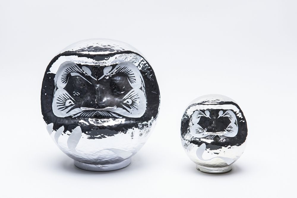Other Christmas decorations - Premium Daruma - DESIGNER’S DARUMA « TOMBER SEPT FOIS, SE RELEVER HUIT »