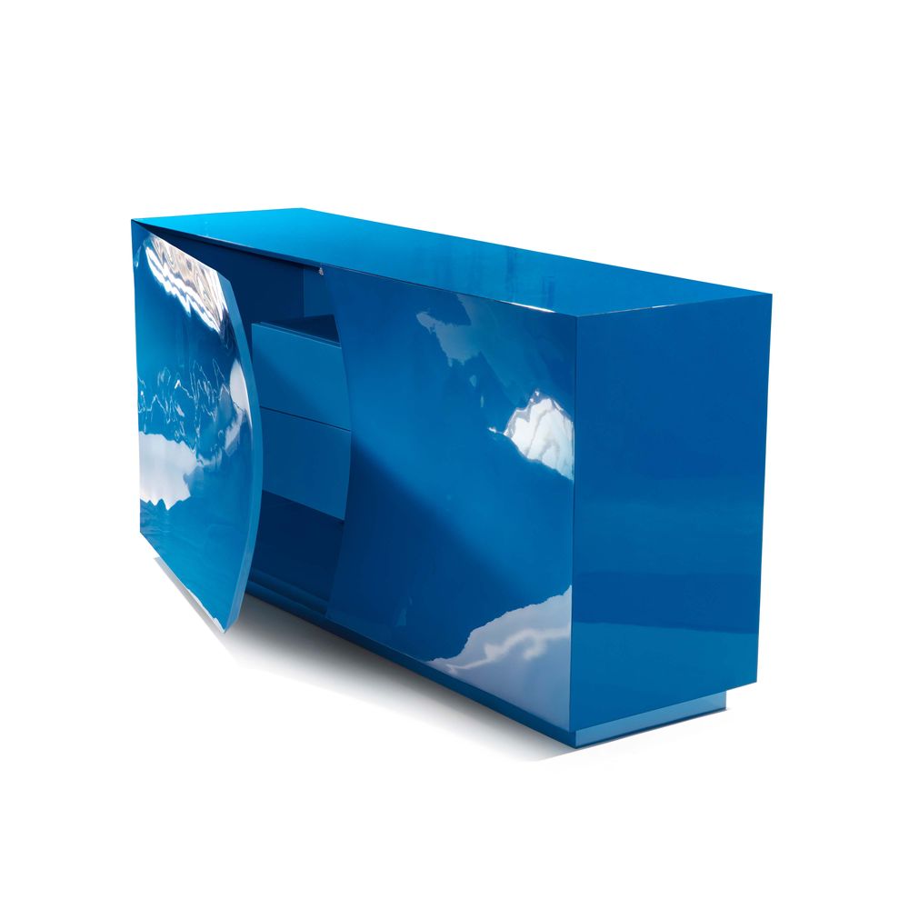 Sideboards - Kaizen Credenza Blue - SCARLET SPLENDOUR