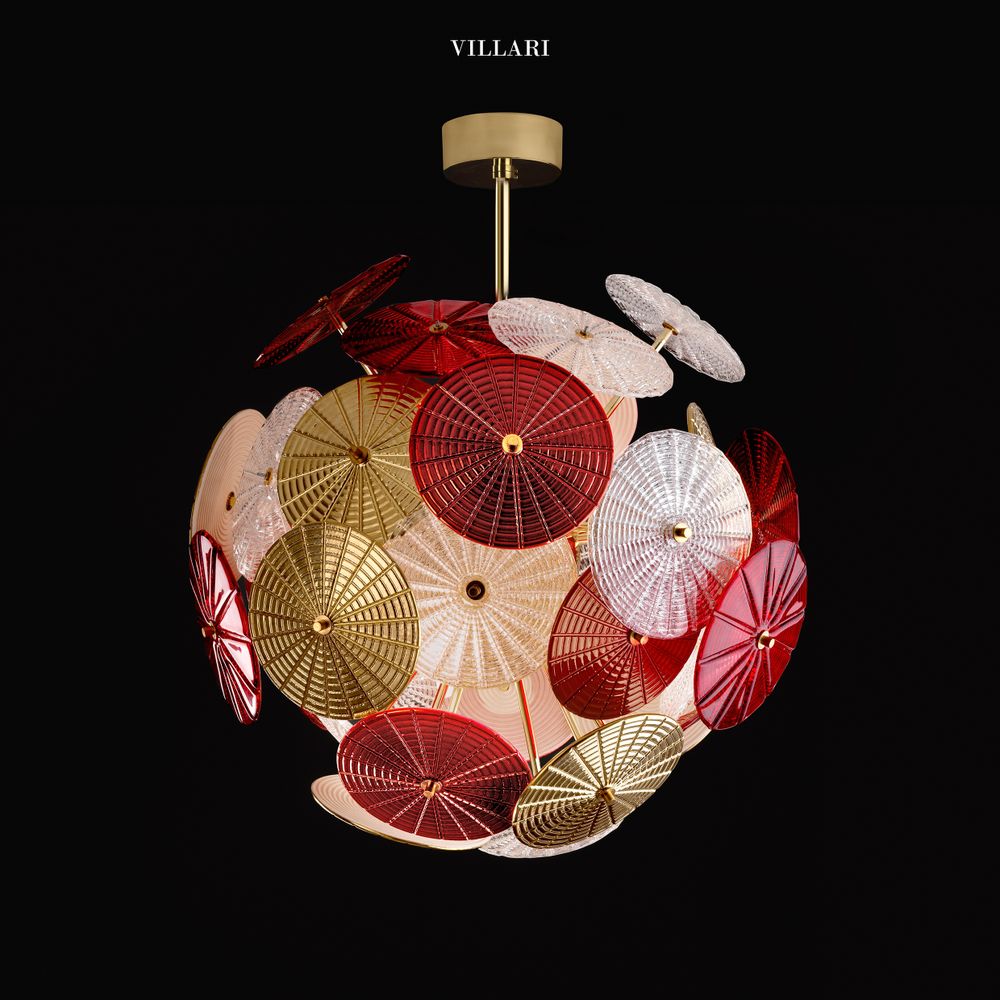 Ceiling lights - DANDELION CHANDELIER - VILLARI