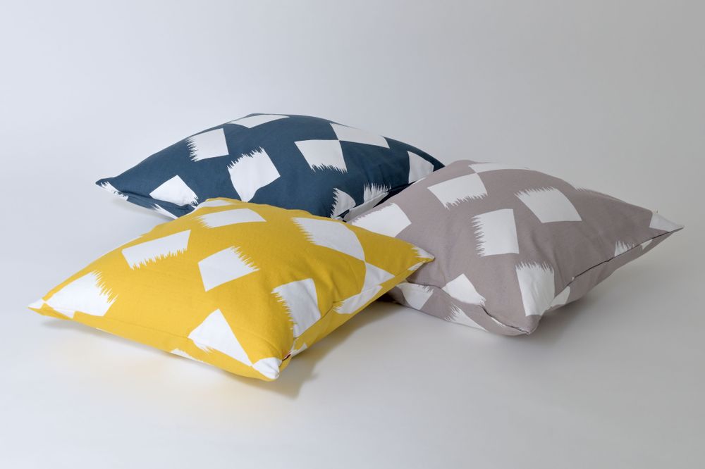 Fabric cushions - Nonosute Cotton Cushion Cover 【Hayate】 - WESTY JAPAN