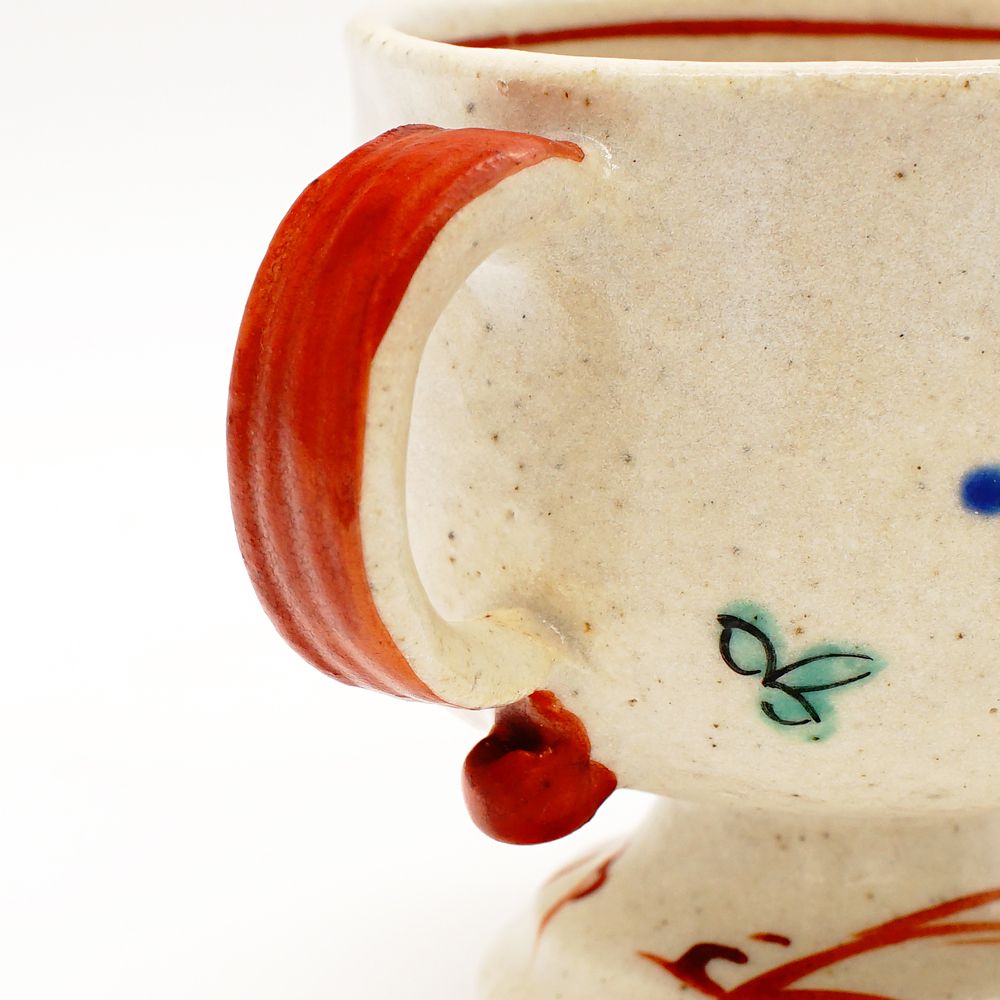 Tea and coffee accessories - Mug painted red - ONENESS