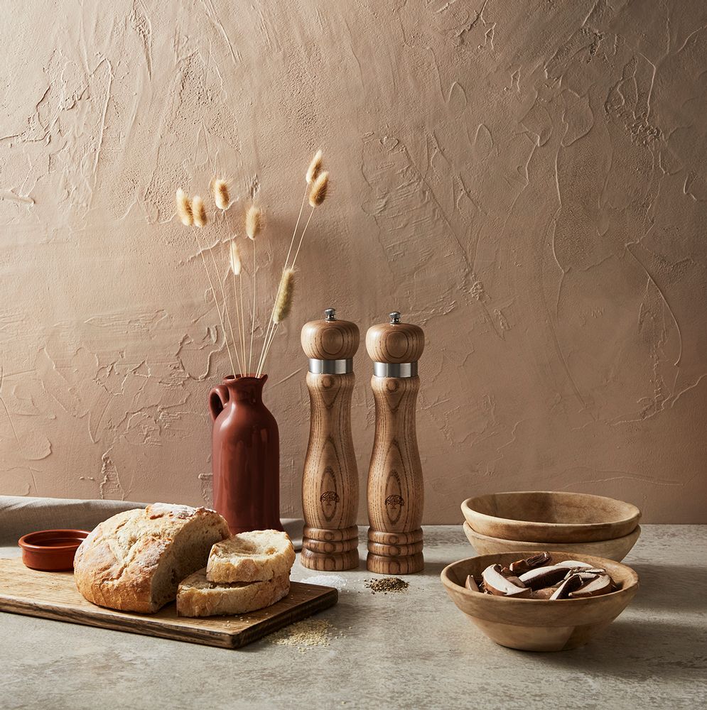 Spice grinders - Barbary & Oak Hoxton Ash Wood Salt & Pepper Mills - RKW LTD - BARBARY & OAK