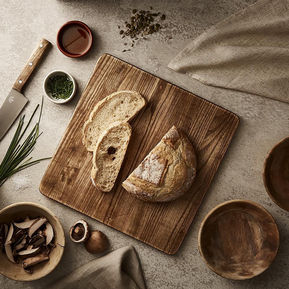 Ustensiles de cuisine - Planche à découper carrée en frêne Barbary & Oak Hoxton - RKW LTD - BARBARY & OAK