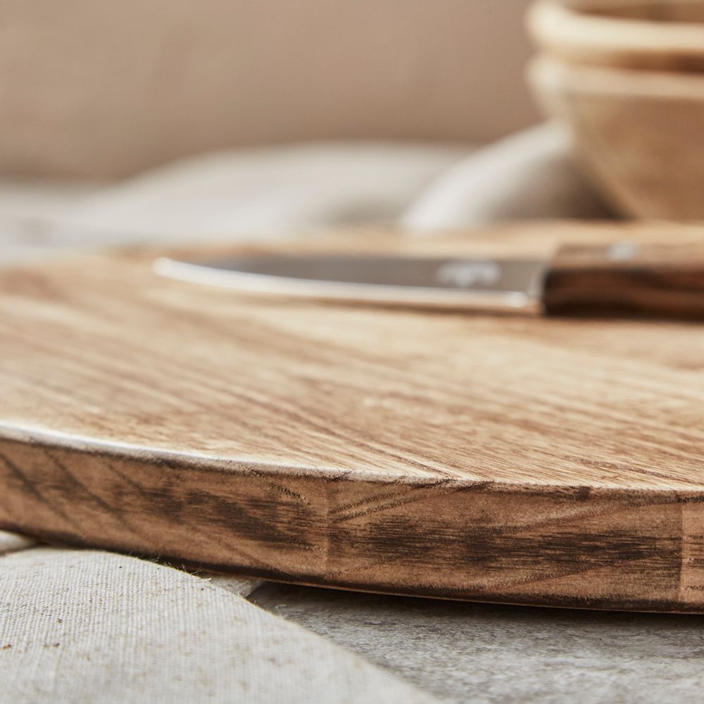 Ustensiles de cuisine - Planche à découper ronde en frêne Barbary & Oak Hoxton - RKW LTD - BARBARY & OAK