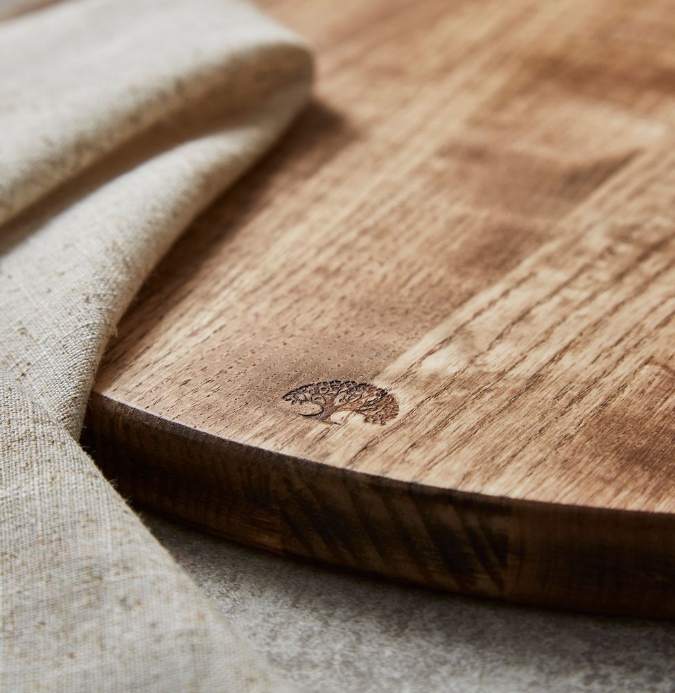 Ustensiles de cuisine - Planche à découper ronde en frêne Barbary & Oak Hoxton - RKW LTD - BARBARY & OAK