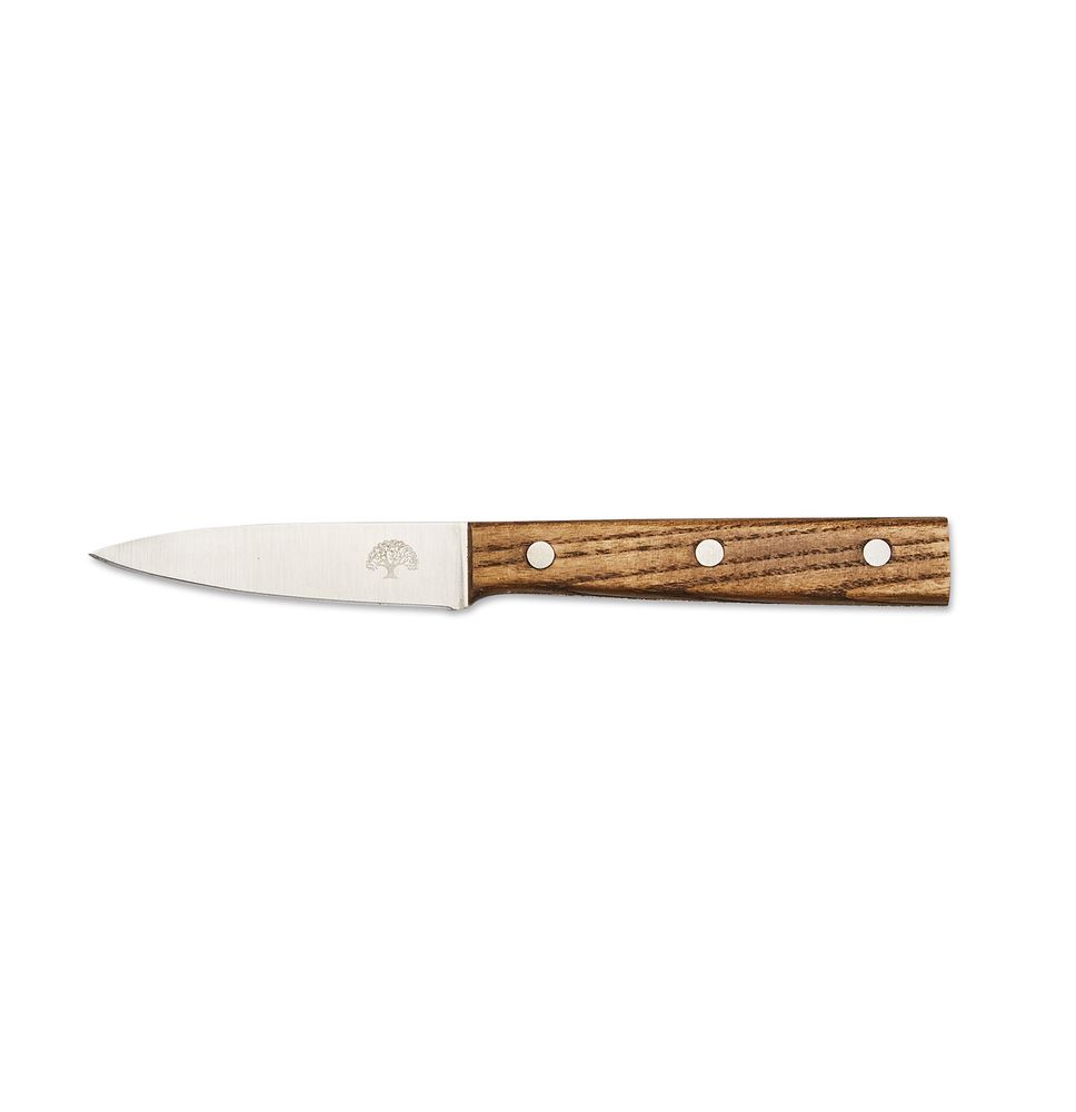Kitchen utensils - Barbary & Oak Hoxton Ash Wood Knife Set with Block - RKW LTD - BARBARY & OAK