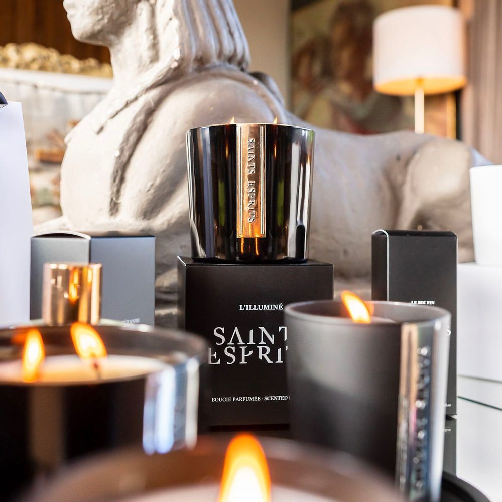 Scent diffusers - LEAF - Reed diffuser 250ml (Green tea and rose leaves) - SAINTS ESPRITS