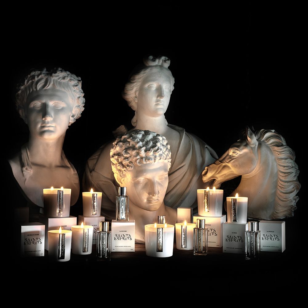 Bougies - LA FLEUR - Bougie parfumée 2 mèches 450g - SAINTS ESPRITS