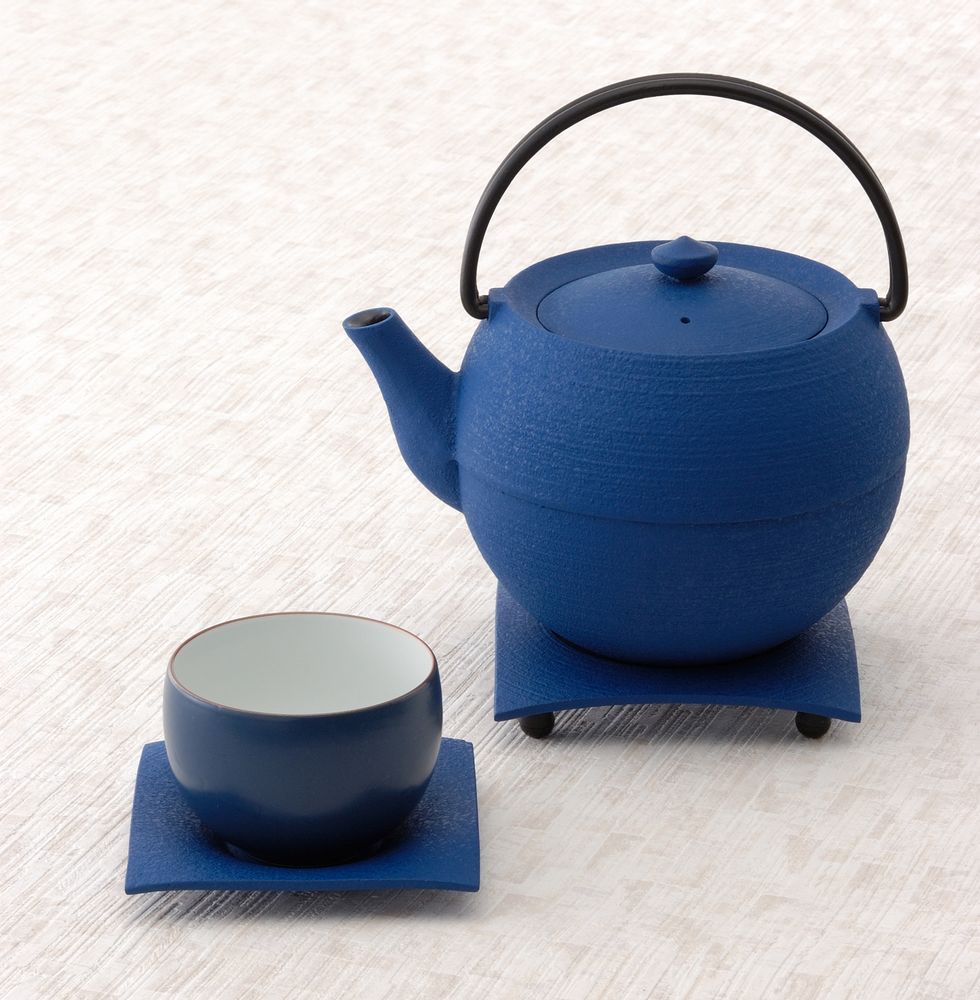 Tea and coffee accessories - Cast Iron Teapot/Marutama/400cc/1100cc - CHUSHIN KOBO