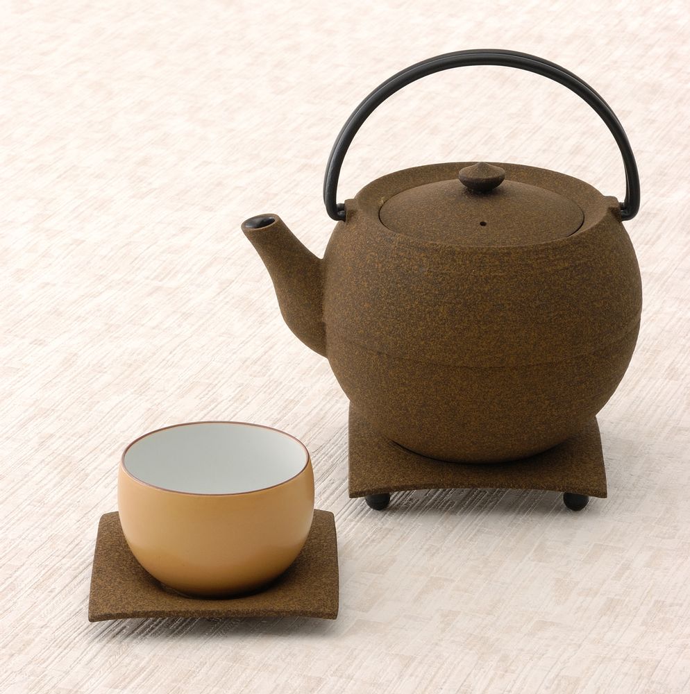 Tea and coffee accessories - Cast Iron Teapot/Marutama/400cc/1100cc - CHUSHIN KOBO