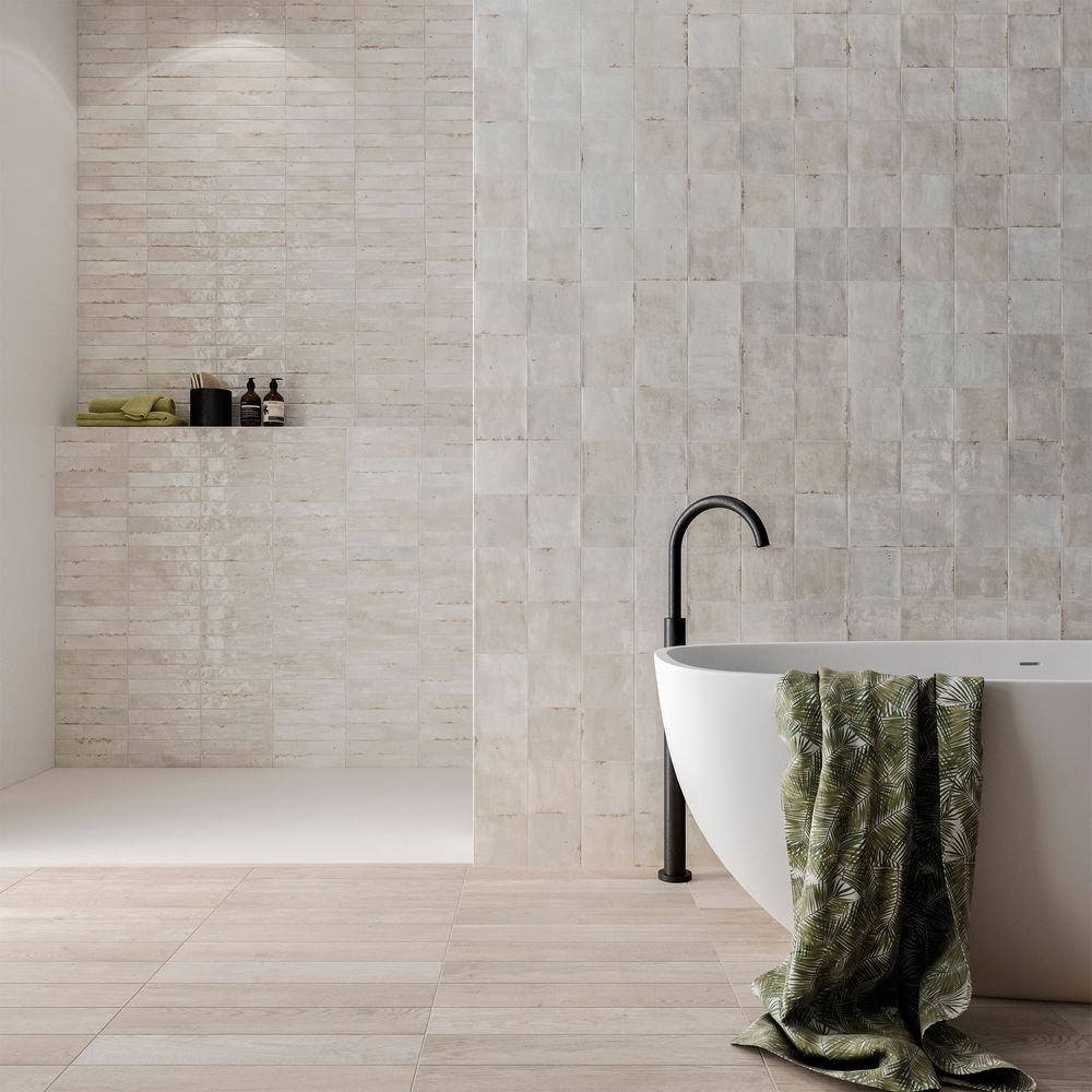 Wall panels - RECTANGLE OCEAN ENAMEL - CARODECO CARREAUX CIMENT, TERRAZZO ETC...