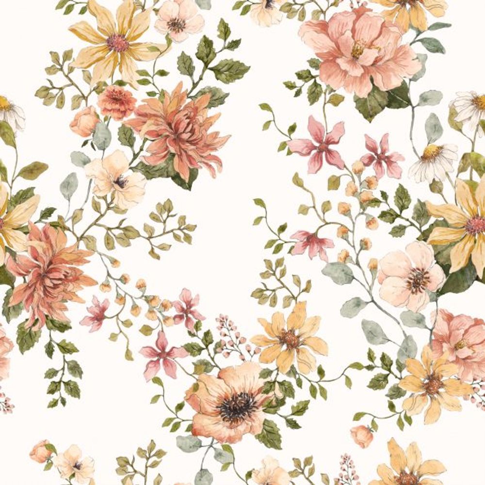 Papiers peints - Papier peint anglais Garden DEKORNIK. - DEKORNIK