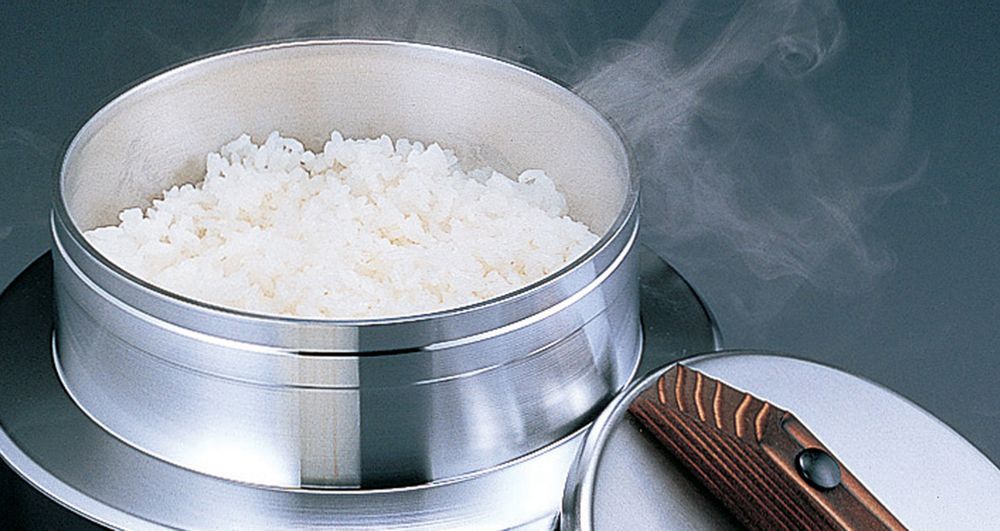 Small household appliances - Aluminum Cast Rice Cooker Japanese Kamado Pot with Gas Stove - HIMEPLA COLLECTIONS