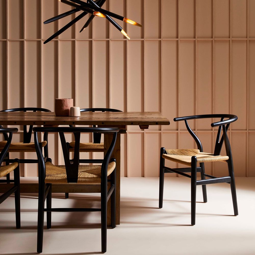 Chaises - Chaise Oslo noire - SIGNATURE MOBILIER ET DÉCORATION
