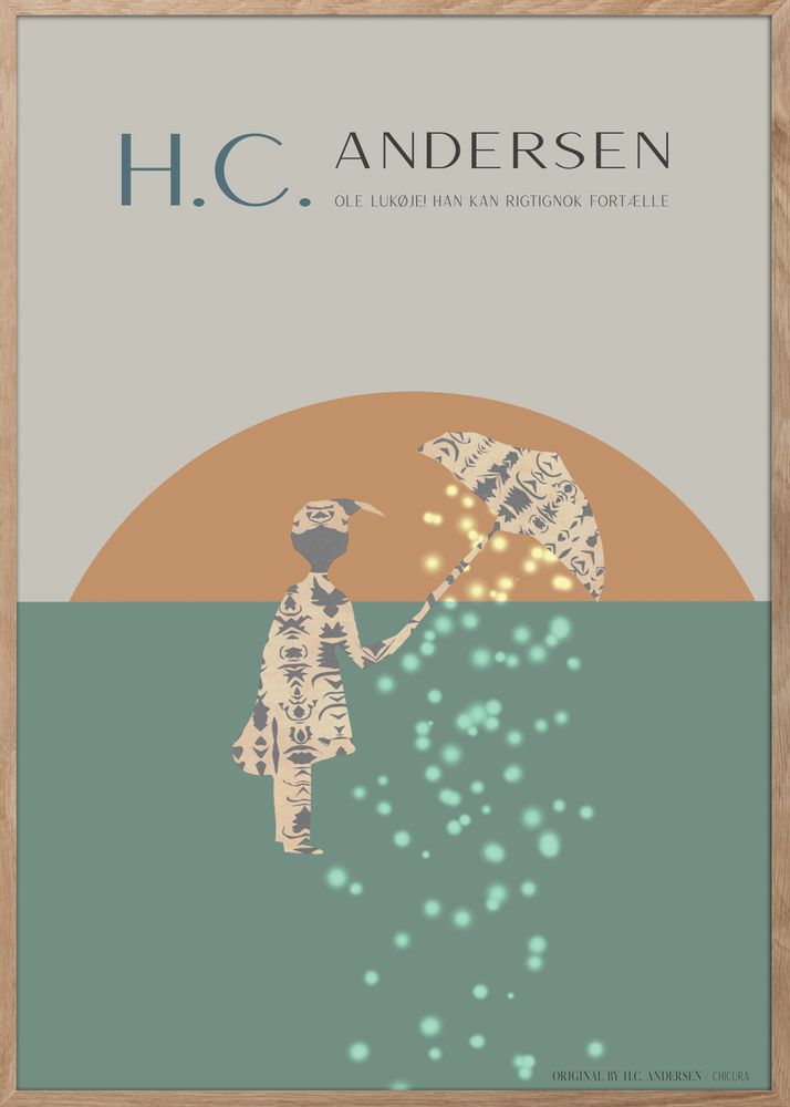 Poster - H.C. Andersen - Ole-Luk-Oie - CHICURA COPENHAGEN