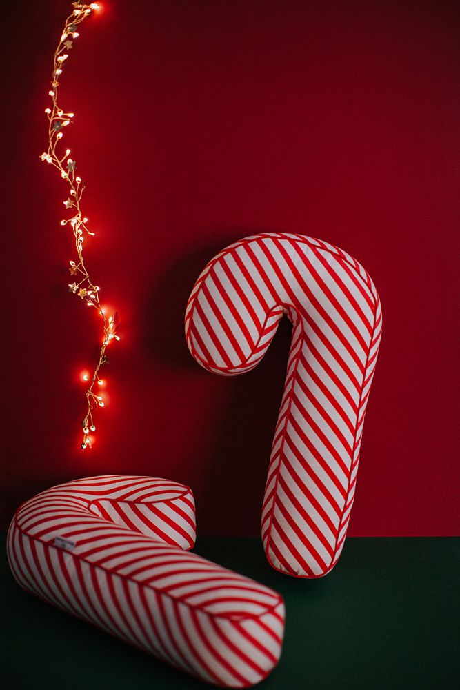 Other Christmas decorations - Christmas Candy Cane Cushion - BETTY'S HOME