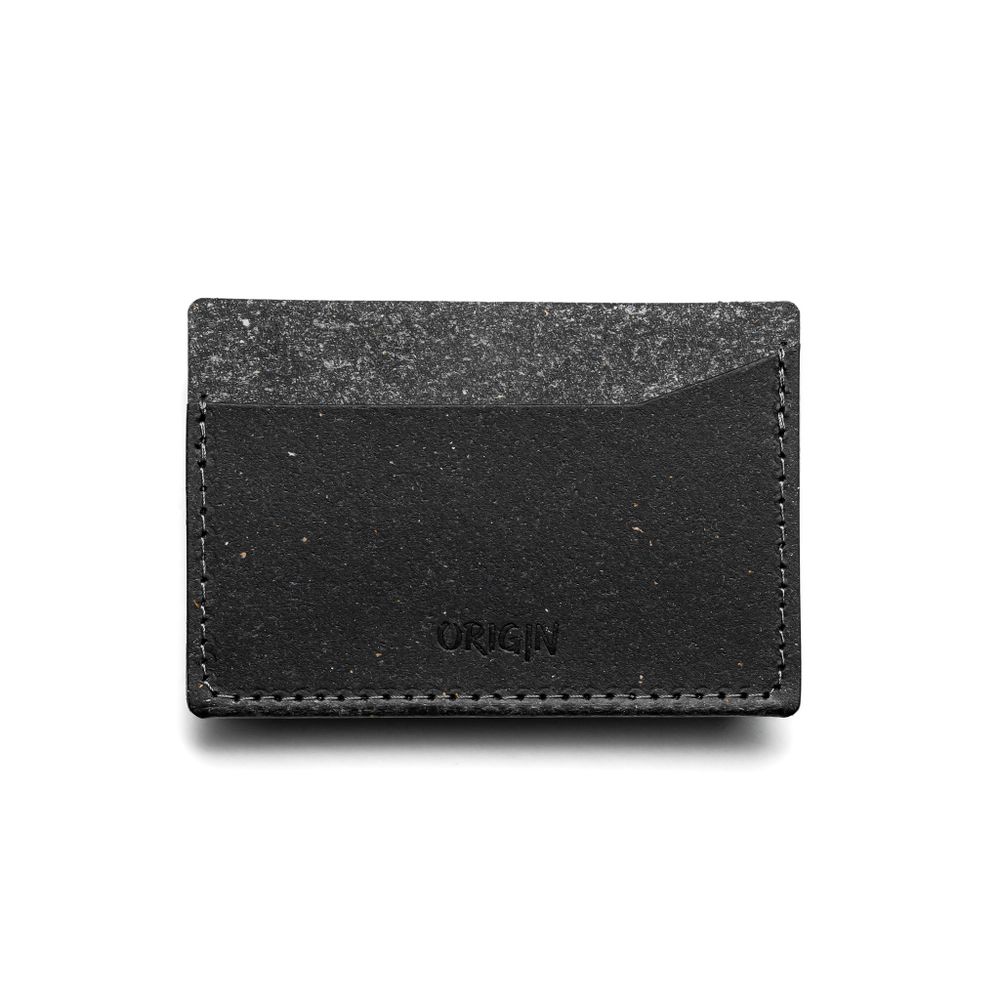 Leather goods - Card Holder - Recycled Leather - Made in France - MAISON ORIGIN