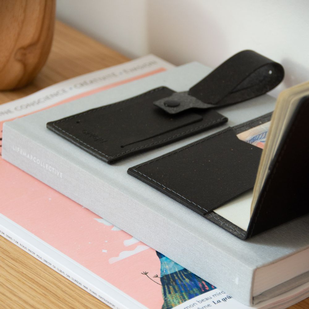 Accessoires de voyage - Porte-Passeport - Cuir Recyclé - Made in France - MAISON ORIGIN