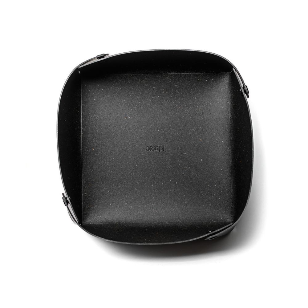 Caskets and boxes - Storage Box S, M, L - Recycled Leather - Made in France - MAISON ORIGIN