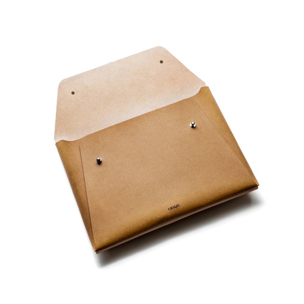 Pochettes - Pochette d'Ordinateur & iPad - Cuir Recyclé - MAISON ORIGIN